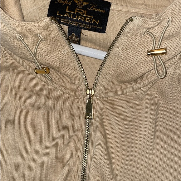 Ralph Lauren Tan Hooded Jacket - Picture 6 of 6